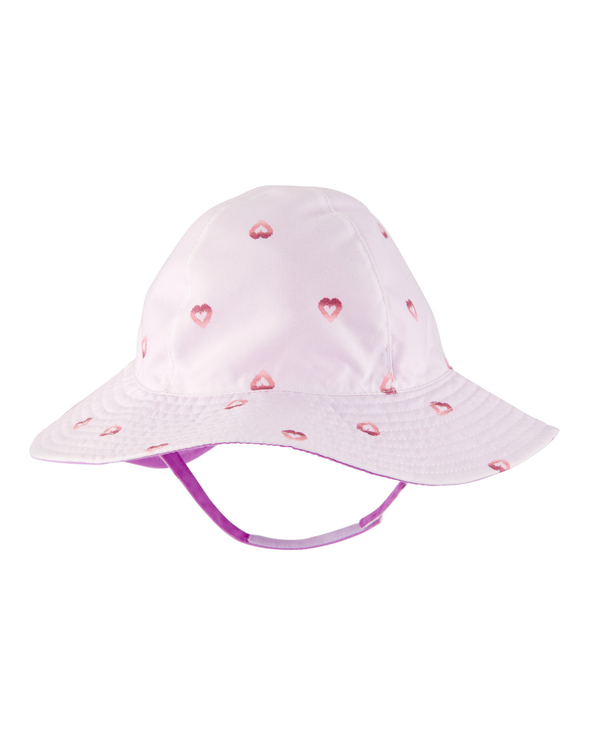 Baby Heart Print Reversible Swim Hat - Purple - Carter's | Carter's | Carter's Inc
