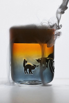 Mystic Halloween Icon Juice Glass | Anthropologie (US)