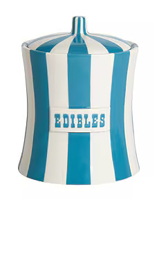 Jonathan Adler Edibles Canister in Blue from Revolve.com | Revolve Clothing (Global)
