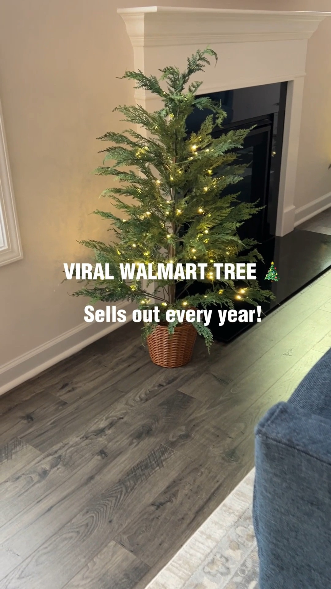 BACK IN STOCK! This viral 4 ft Walmart Christmas tree sells out every single year 🎄

The My Texas House 4’ Pre-Lit Cypress comes with 100 twinkle lights and a woven basket base. Looks so high-end for the price. Had to snag two! Back in stock now but it won’t last long!

#LTKSeasonal #LTKHome #LTKHoliday