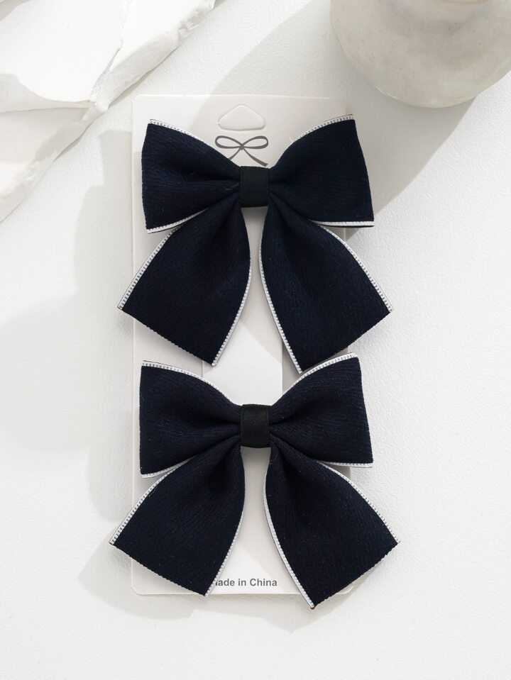 2 Pezzi/set Mollette Per Capelli Con Design Farfalla Per Bambini | SHEIN