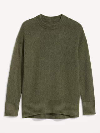 SoSoft Crew-Neck Tunic Sweater | Old Navy (US)