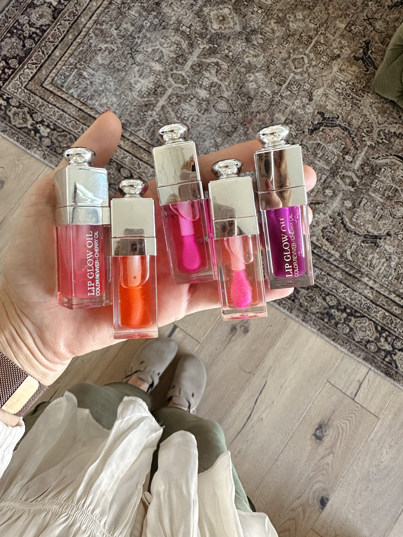 The best lip oil. It’s thick like a gloss and there are soooo many pretty colors. Code TARA023 will get you a free gift when you spend $125+ @dior

#LTKbeauty