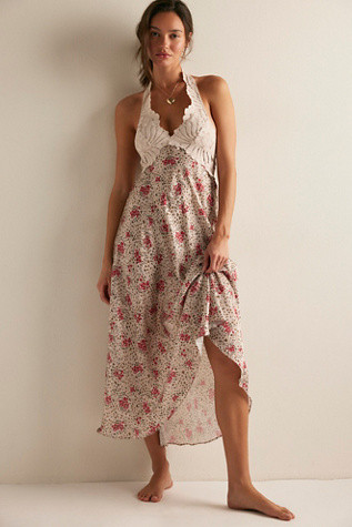 Petal Party Printed Midi Slip | Free People (Global - UK&FR Excluded)