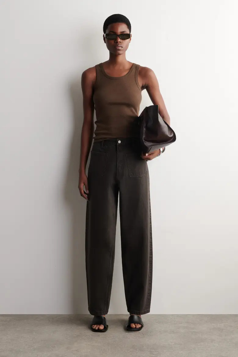 Patch-Pocket Straight-Leg Jeans (Women) | Nordstrom | Nordstrom