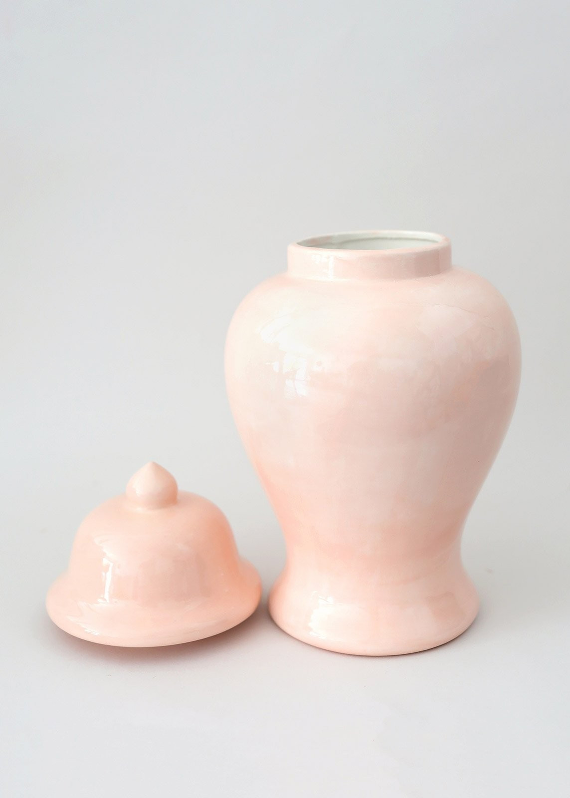 Blush Pink Ginger Jar  - 13" Tall | Afloral (US)