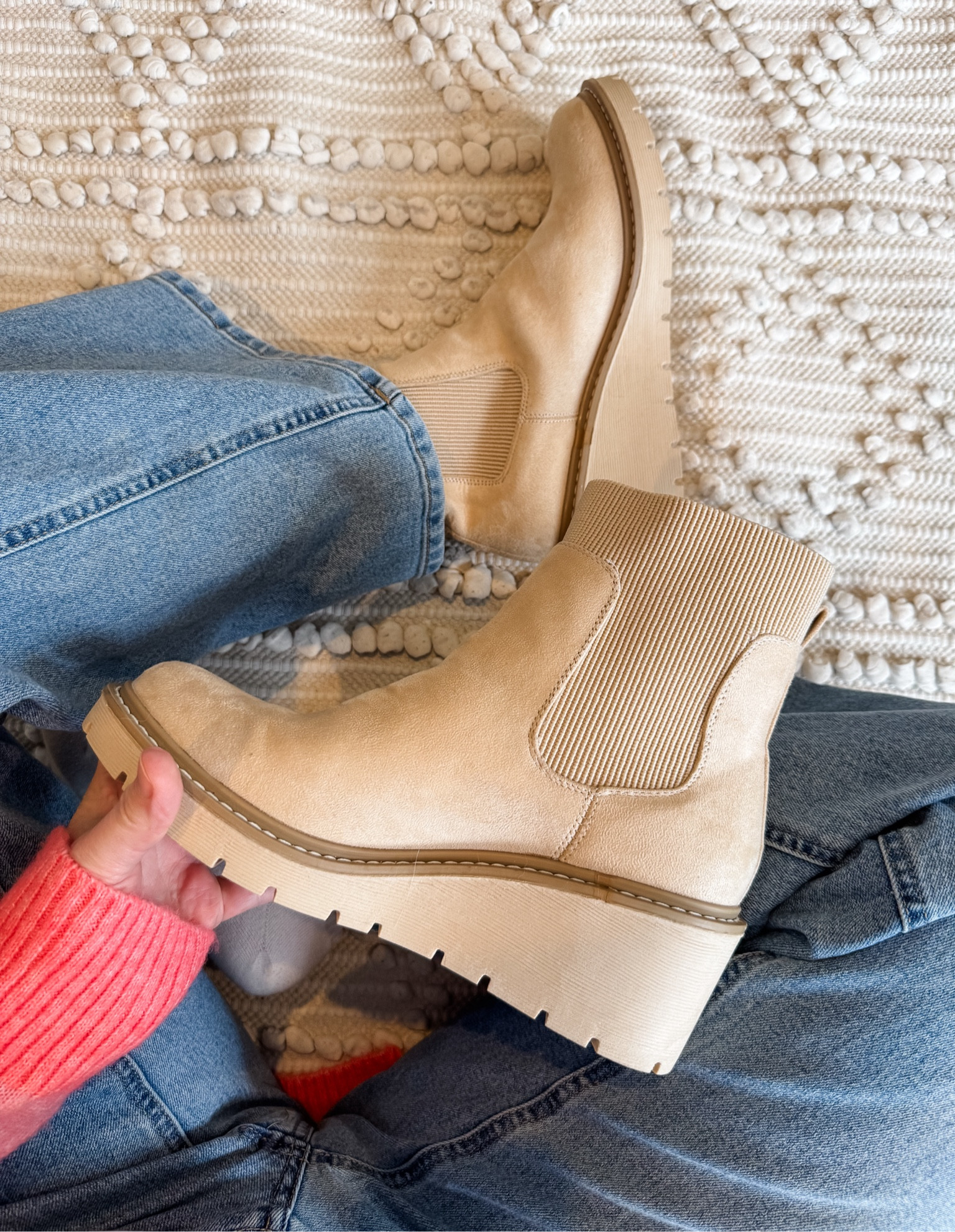 Step up your shoe game with these stylish 3-inch wedge Chelsea ankle boots! ✨ The perfect mix of fashion and comfort, these boots are designed to keep you looking chic while offering stable support all day long. With elastic gores for easy slip-on convenience and a soft foam insole, they’re as comfortable as they are trendy.

The thick lug soles add a touch of edge while providing excellent grip—even in slippery conditions. Perfect for everything from casual outings to workdays or even special occasions. Swipe up to grab these must-have boots and take your look to the next level! 🖤🛒

Women’s ankle boots
Wedge Chelsea boots
Stylish and comfortable boots
Ankle boots for women
Lug sole Chelsea boots
Fashionable wedge boots
Slip-on ankle boots
Comfortable women’s footwear
Everyday Chelsea boots
Casual chic ankle boots
Durable wedge boots
Wedding-ready footwear
Anti-slip ankle boots
Trendy Chelsea boot styles
Boots for work and events
Versatile women’s boots
3-inch wedge ankle boots
Fall and winter fashion
Comfortable stylish shoes
Women’s durable boots


#LTKShoeCrush #LTKStyleTip #LTKSaleAlert