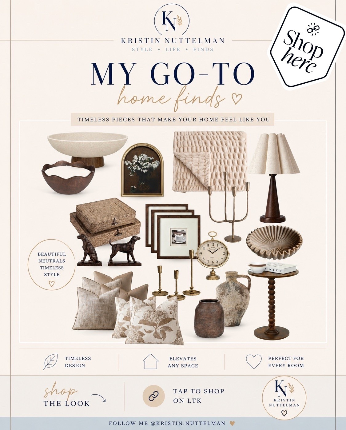 Amazon home finds that look high-end without the high-end price tag 🤍✨

Loving all the warm woods, soft neutrals, vintage-inspired textures, and timeless pieces that instantly make a space feel cozy and elevated. These are the kinds of decor finds that work year-round and blend beautifully into almost any style 👏🏼

From lamps and pillows to woven accents and vintage-inspired decor… Amazon has seriously stepped up their home section lately 🤎

Follow me on LTK for more curated home finds + everyday inspiration ✨#AmazonHome #HomeDecorFinds #NeutralHome #CozyHome #OrganicModern #AmazonFinds #HomeStyling #InteriorInspo #TimelessDecor #WarmMinimalism #CollectedHome #ModernOrganic #NeutralDecor #HomeDecorInspo #AmazonDecor #HomeInspiration #CoastalGrandmaStyle #EarthyHome #MoodyNeutrals #DecorFinds #LivingRoomInspo #BedroomDecor #HomeDetails #StyledHome #EverydayHome #LTKStyle #InteriorStyling #AffordableHomeDecor #HomeAesthetic

#LTKHome #LTKSeasonal #LTKU #LTKHome