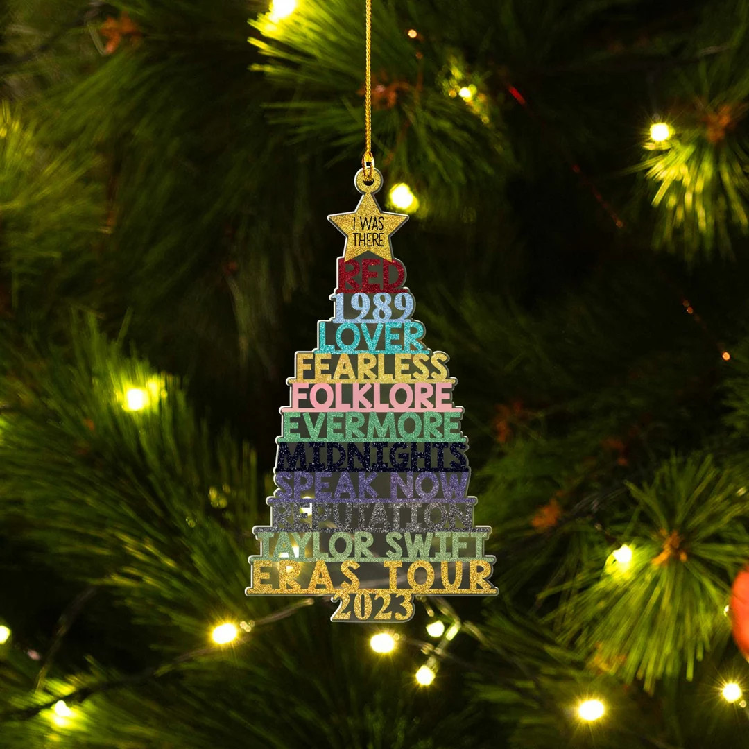 Eras Tour Ornament Album Christmas Tree Ornament TS Xmas - Etsy | Etsy (US)