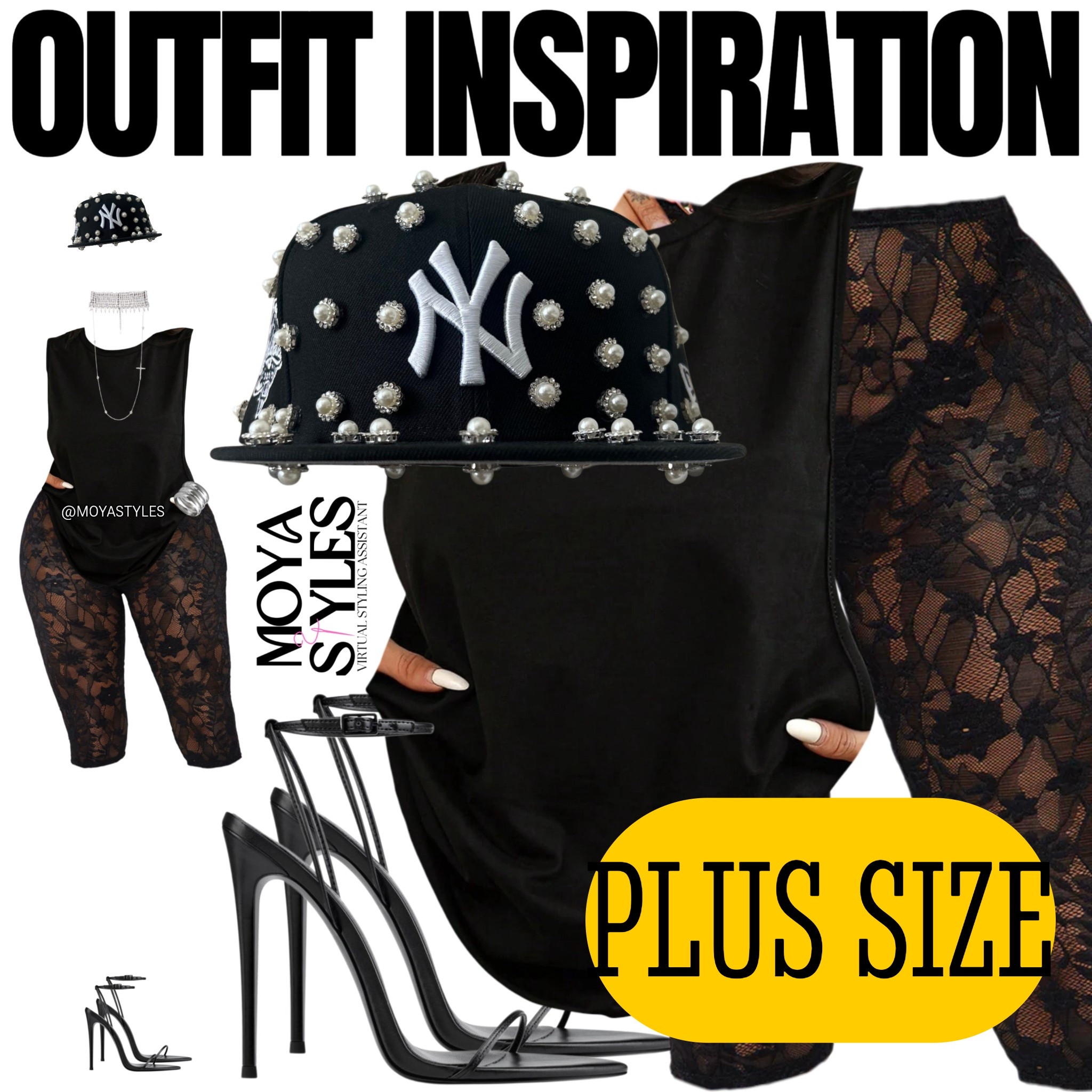 The Risk Taker Edit by Moya Styles

The capri are the Current Mood Lace Capri Legging - Black from Fashion Nova. 

#LTKootd #LTKPlusSize