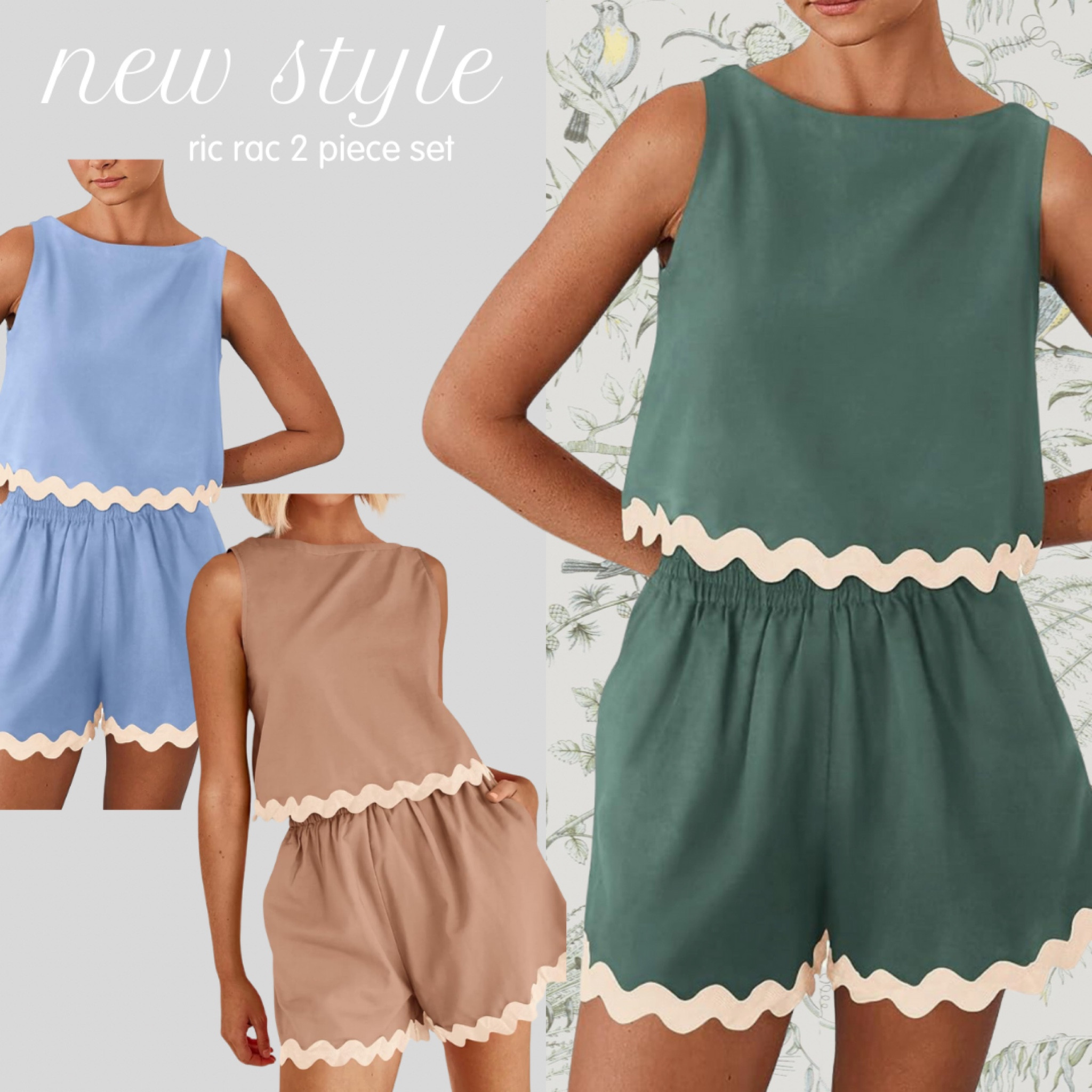 Ric rac 2 piece set on Amazon 🦋✨

#LTKsalealert #LTKstyletip #LTKfindsunder50