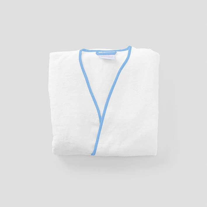 Women's Short White Robe | Weezie Towels