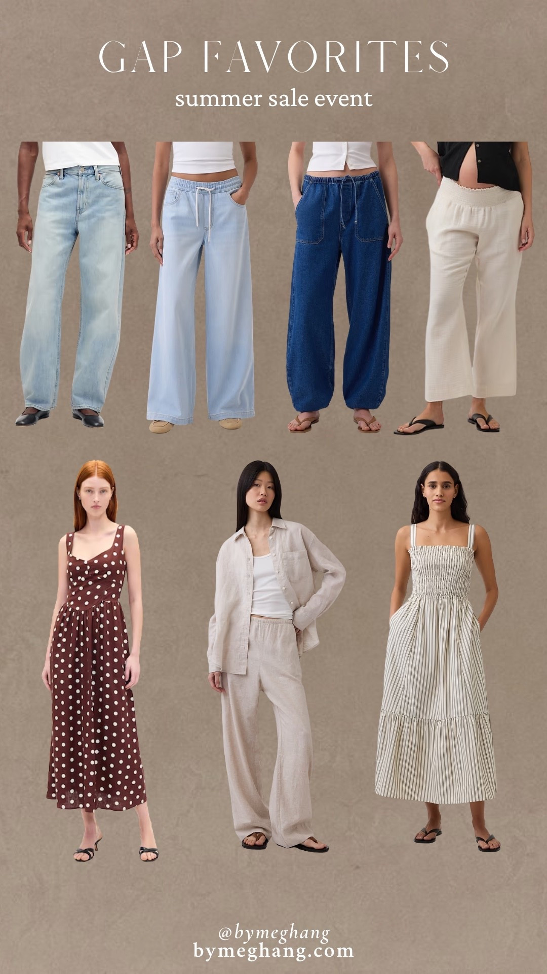 Some summer staples on sale from Gap! I have been living in their pants this pregnancy!

#LTKootd #LTKSaleAlert #LTKBump