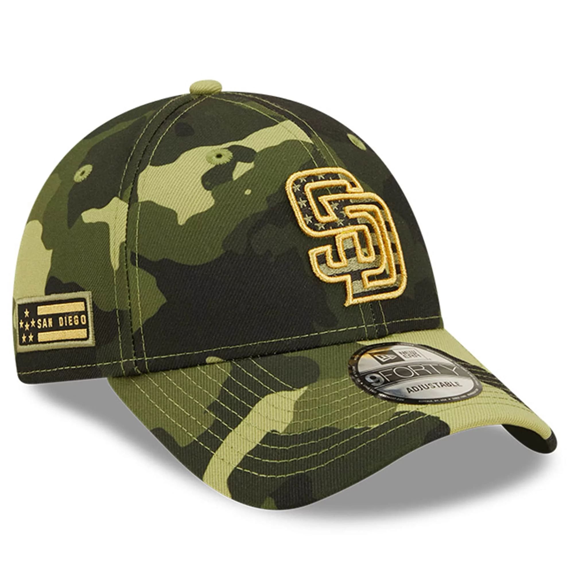 Men's New Era Camo San Diego Padres 2022 Armed Forces Day 9FORTY Snapback Adjustable Hat - OSFA | Walmart (US)