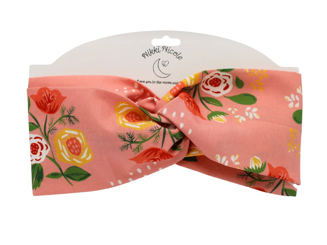 Organic Cotton Twist Headband, Sustainable Cotton Headband, Handmade Accessories, Hair Care, Summ... | Etsy (US)