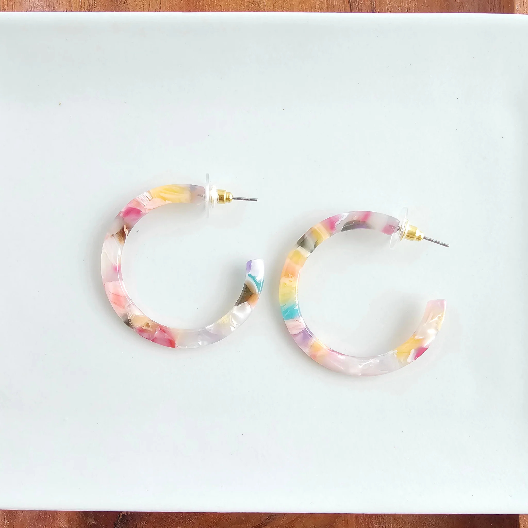 Camy Hoops - Mosaic | Spiffy & Splendid