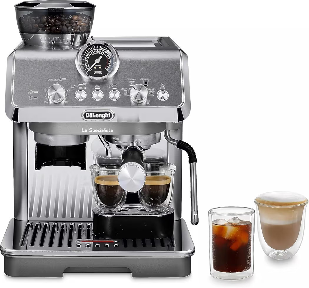 De'Longhi La Specialista Arte Evo Espresso Machine with Cold Brew, EC9255M (Renewed) | Amazon (US)