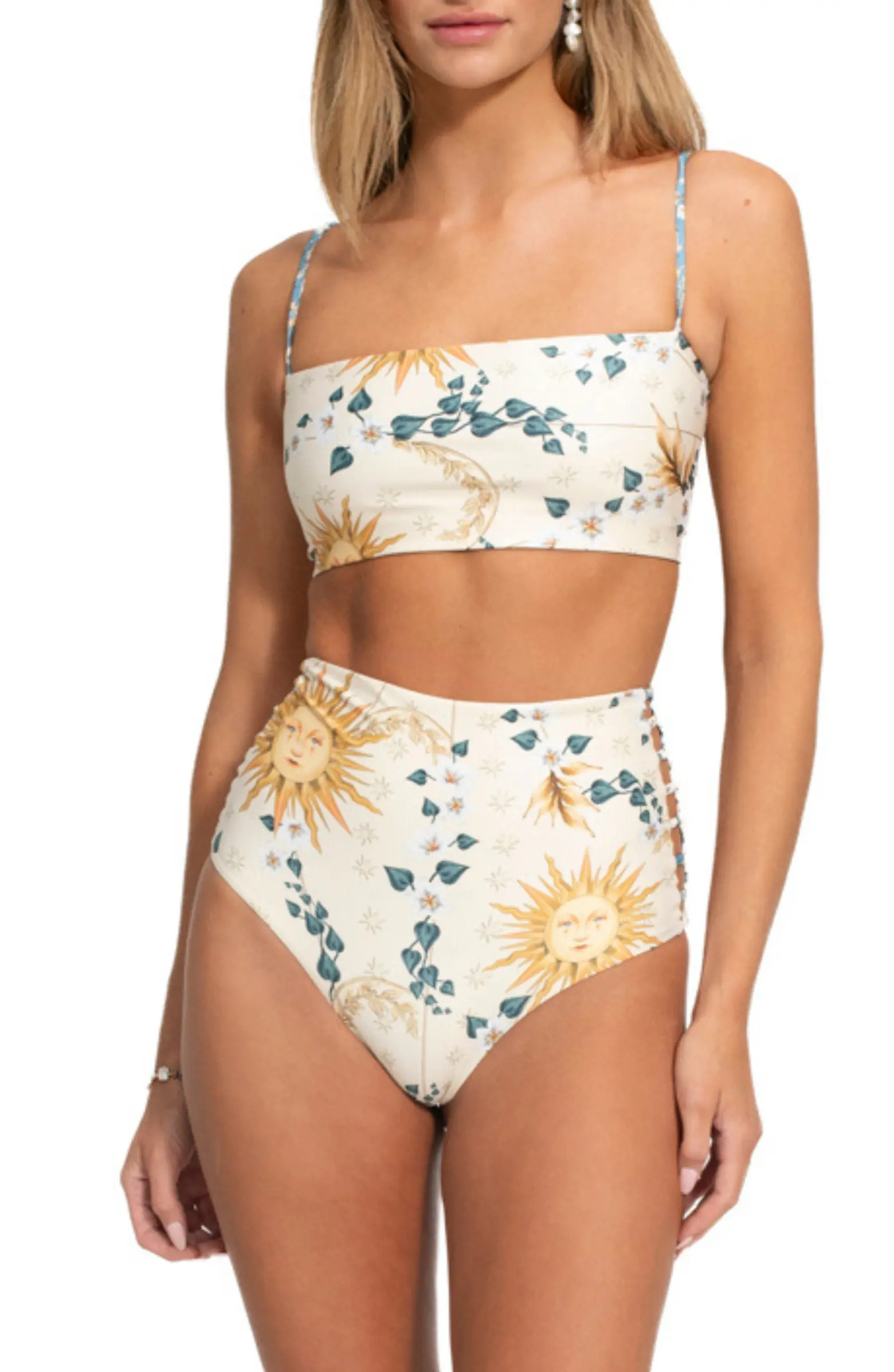Georgina Solstice Reversible Bikini Top | Nordstrom