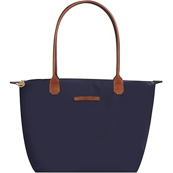 Waterproof Nylon Tote bag for Women Lightweight Designer Handbag with Zipper Stylish and Durable ... | Amazon (US)