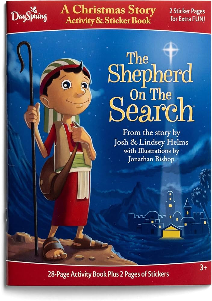 The Shepherd on the Search: A Christmas Story Activity & Sticker Book (2 Sticker Pages for Extra ... | Amazon (US)