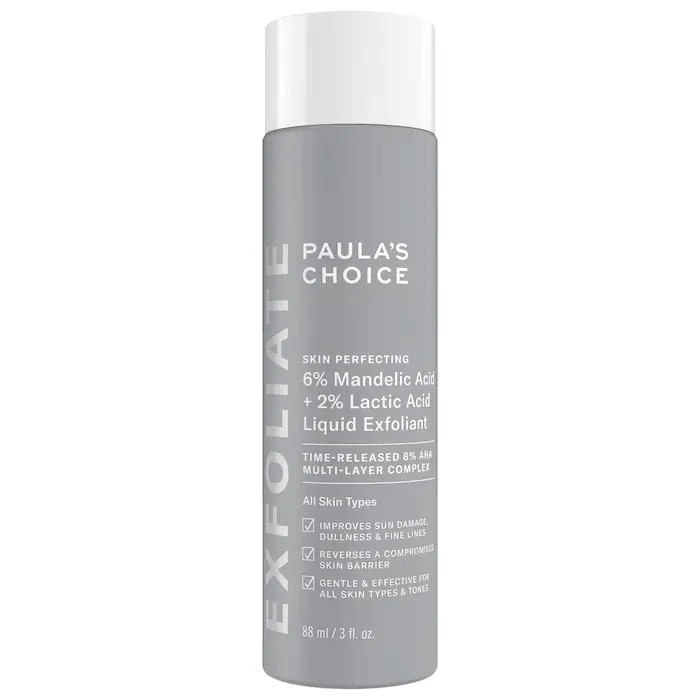 Skin Perfecting 6% Mandelic Acid + 2% Lactic Acid Liquid Exfoliant | Sephora (US)