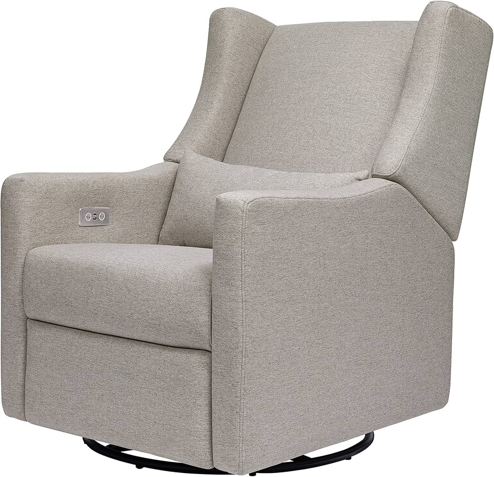 Babyletto Kiwi Electronic Power Recliner and Swivel Glider with USB Port in Performance Grey Eco-... | Amazon (US)