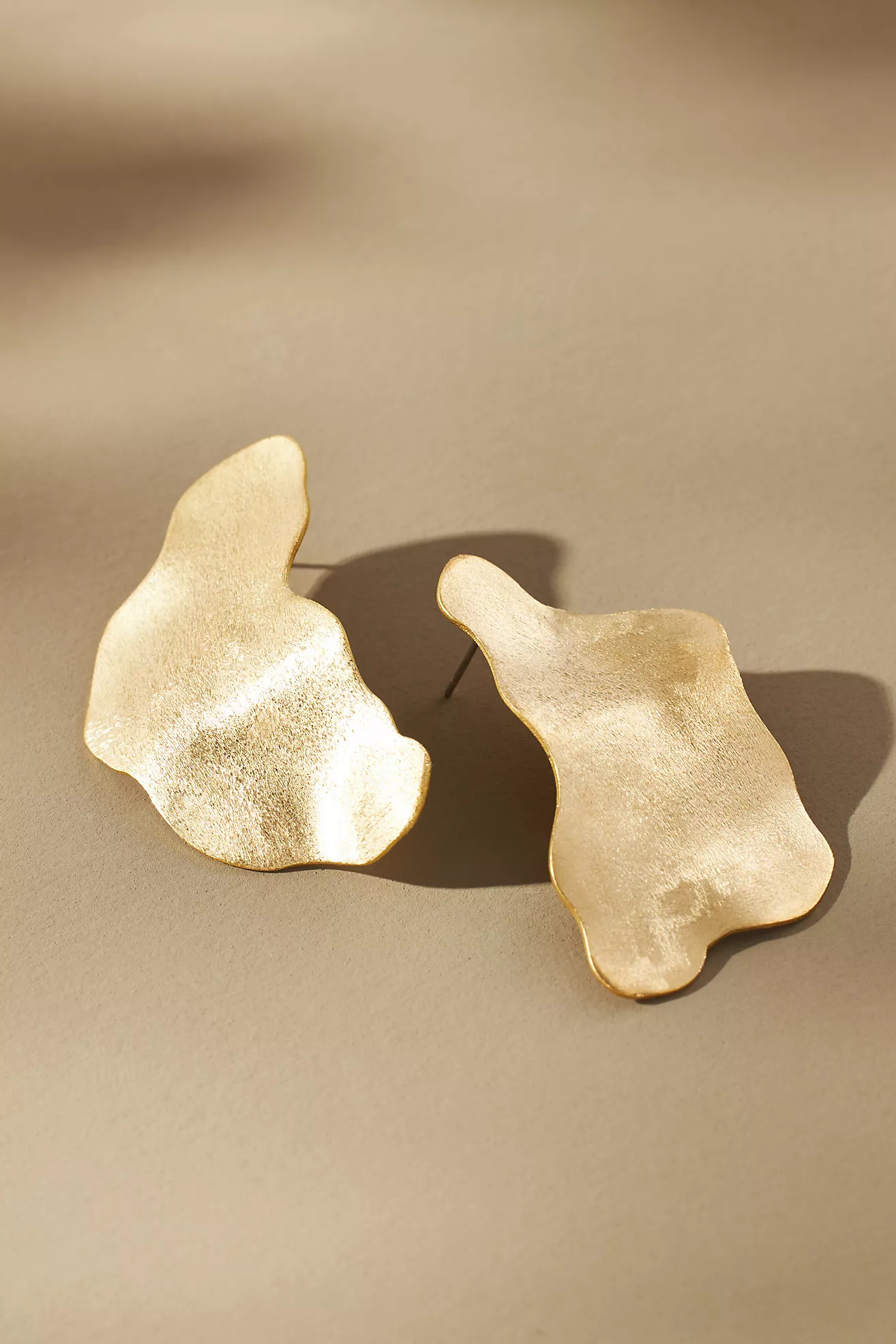 Crinkled Post Earrings | Anthropologie (US)