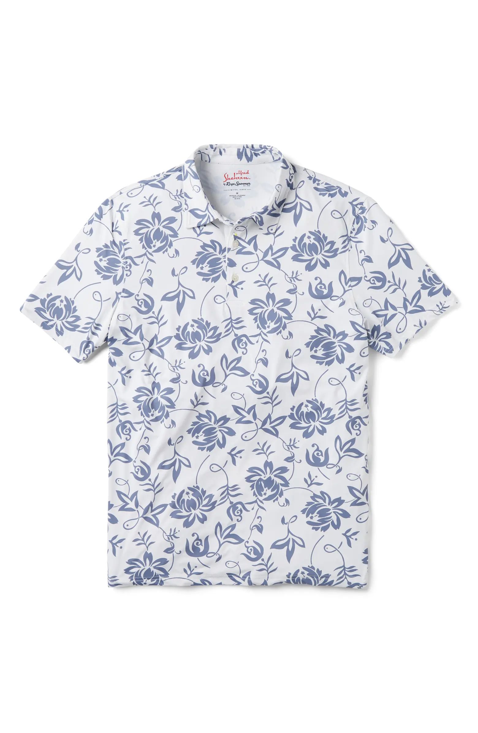 Reyn Spooner x Alfred Shaheen Classic Pareau Floral Performance Polo | Nordstrom | Nordstrom