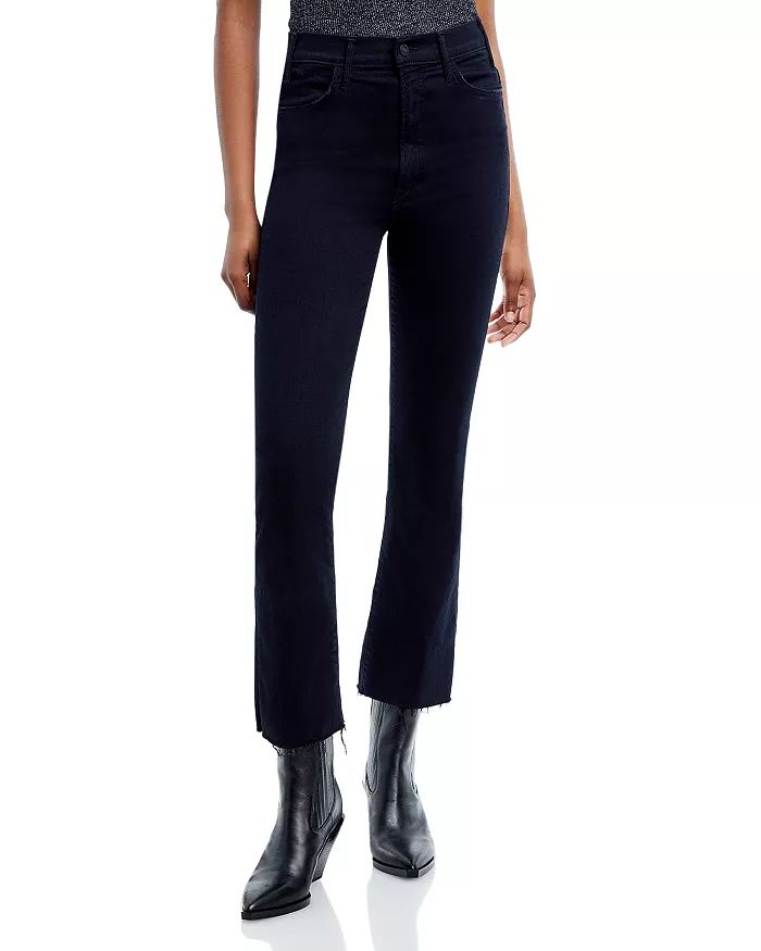 The Hustler High Rise Frayed Flare Leg Ankle Jeans | Bloomingdale's (US)