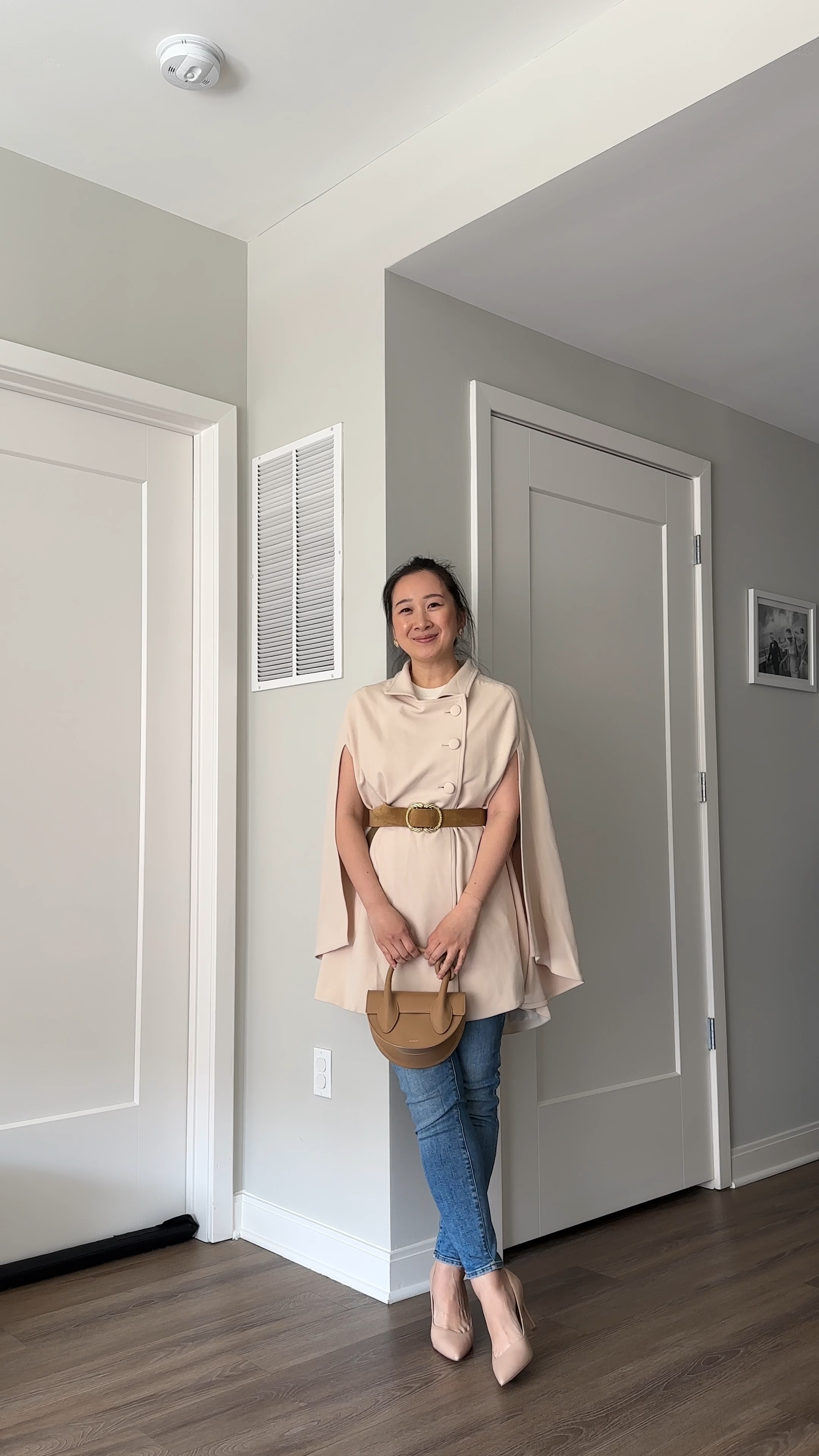 A great trench coat alternative is a cape! 

#LTKworkwear #LTKstyletip