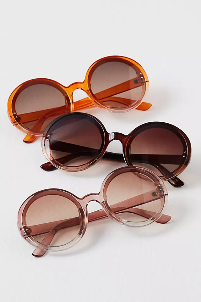 Stuck On You Round Sunglasses | Free People (Global - UK&FR Excluded)