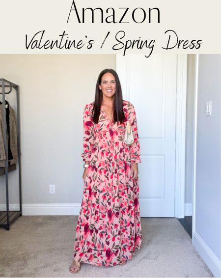 Amazon maxi dress
TTS 
Pink dress
Valentines dress
Spring dress
Amazon find

#LTKstyletip #LTKSeasonal #LTKunder100