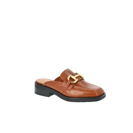 Time and Tru Women s Loafer Mules | Walmart (US)