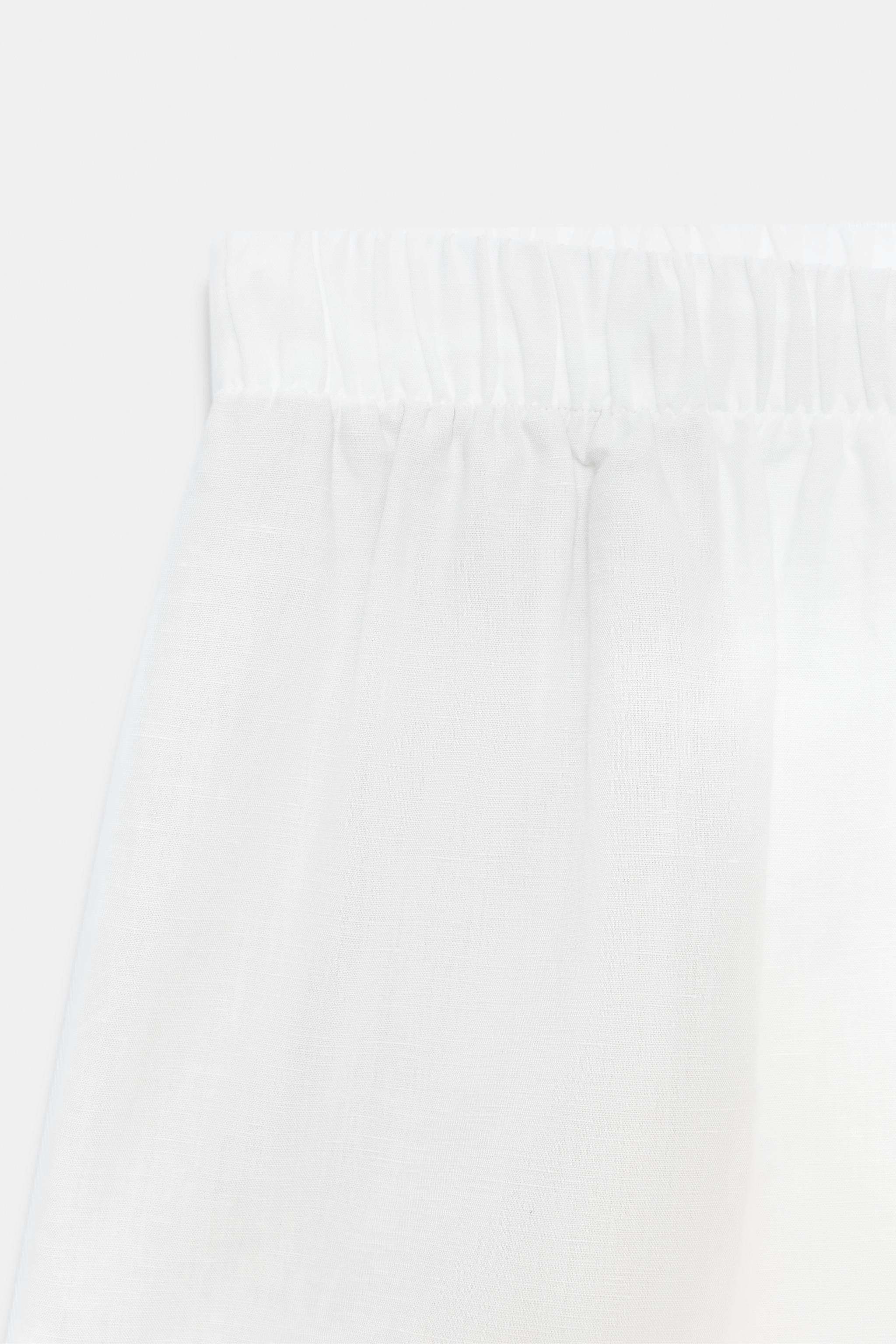 ZW COLLECTION EMBROIDERED LINEN BLEND SHORTS | Zara DE