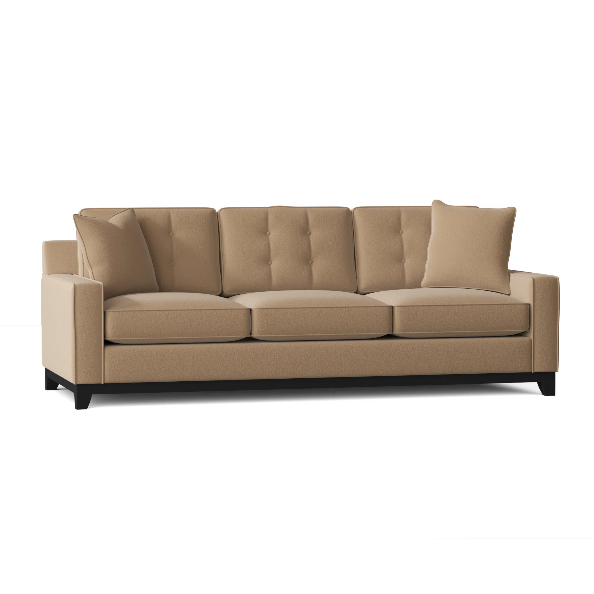 Corrigan Studio® Carollton 93" Square Arm Sofa with Reversible Cushions | Wayfair | Wayfair North America