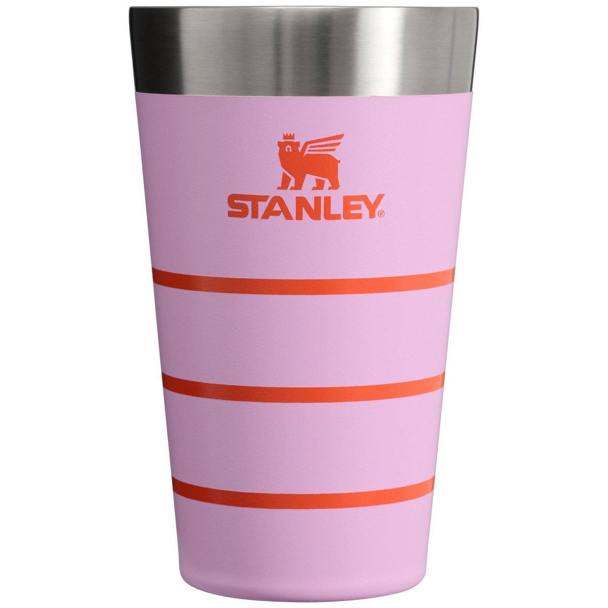 Stanley 16 oz Stainless Steel Stacking Pint Amethyst Striped | Target
