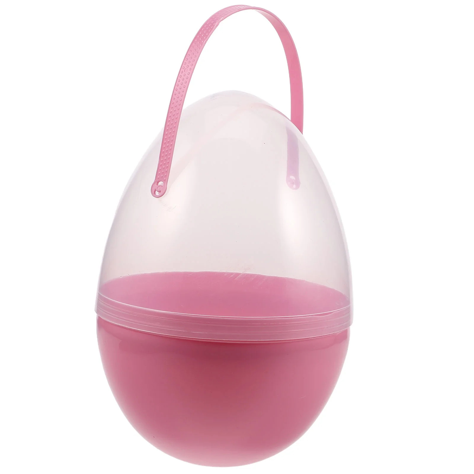 Clear Plastic Easter Eggs with Handles 25cm Jumbo Fillable Egg Containers Openable Easter Eggs Sh... | Walmart (US)