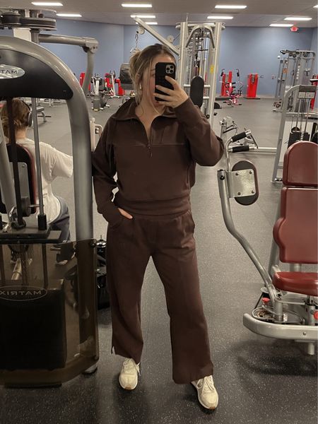 A matching set will never fail me! I love wearing this outfit to the gym or to run errands. It’s so comfortable and flattering I need it in every color. 

#LTKfindsunder100 #LTKstyletip #LTKfitness