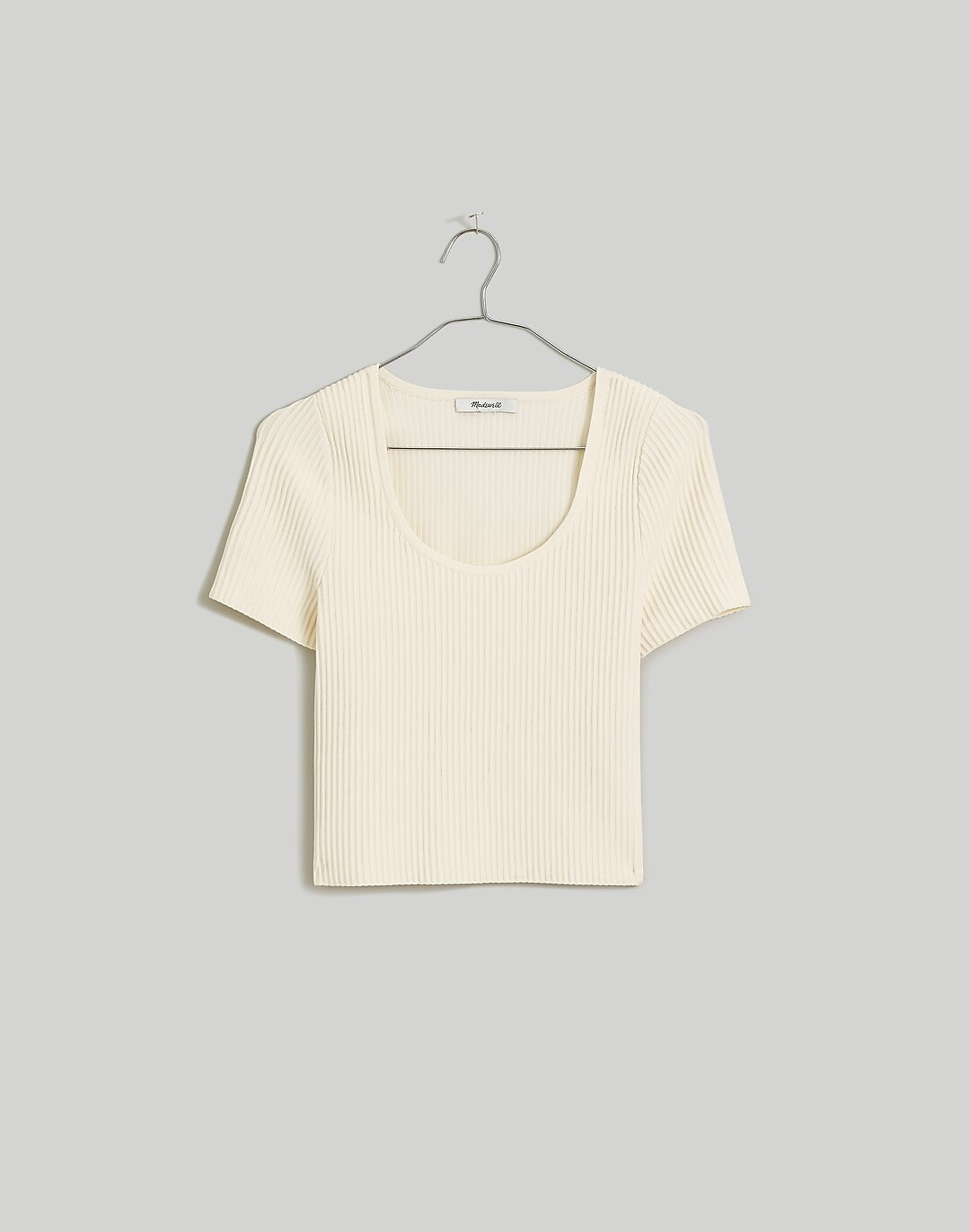 Ottoman Crop Sweater Tee | Madewell