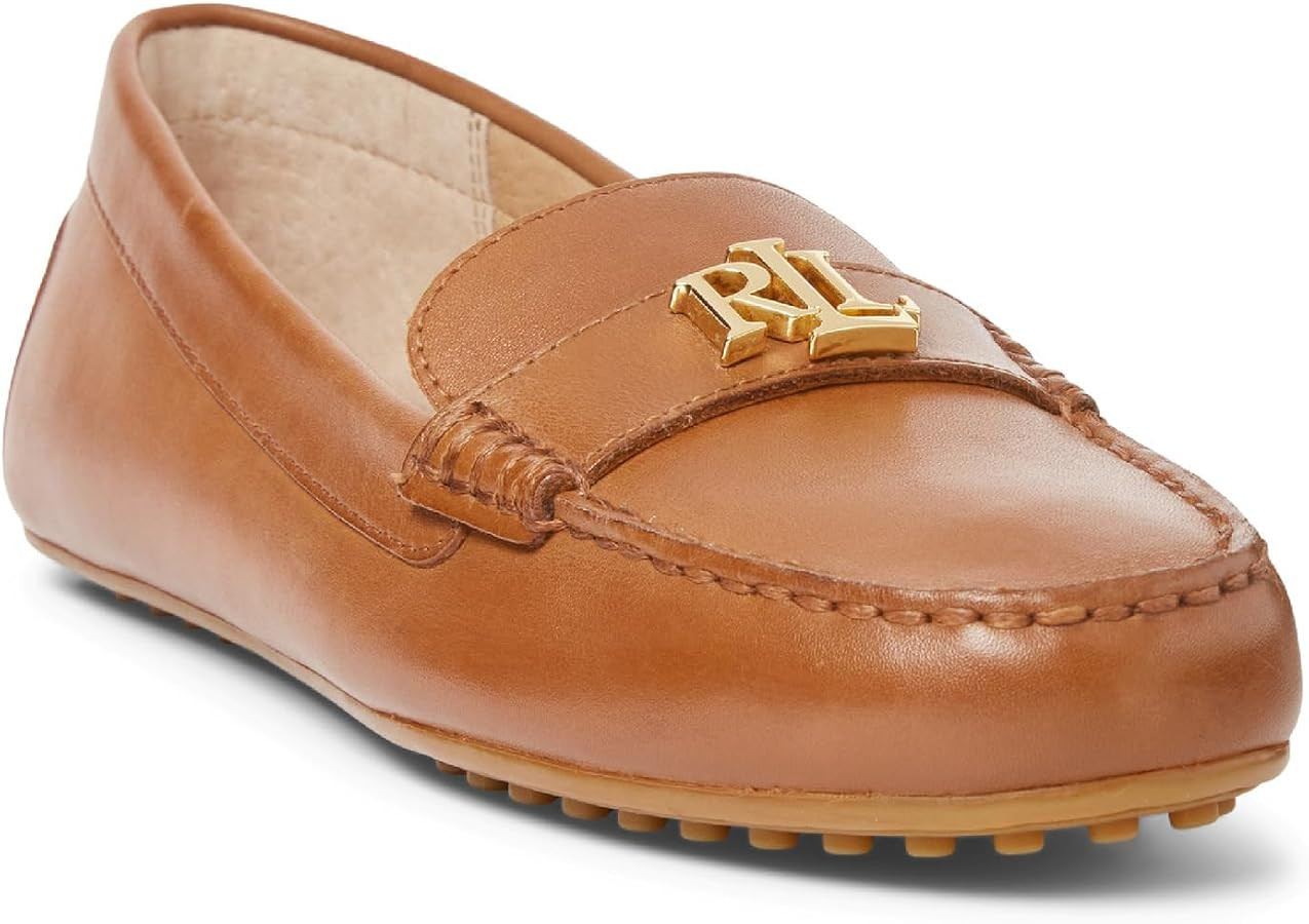 LAUREN Ralph Lauren Women's Barnsbury Driving Style Loafer | Amazon (US)