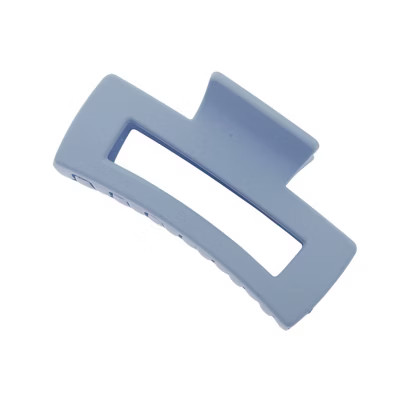 Unique Bargains Grace Rectangle Frosted Hair Clips Blue 1 Pc | Target