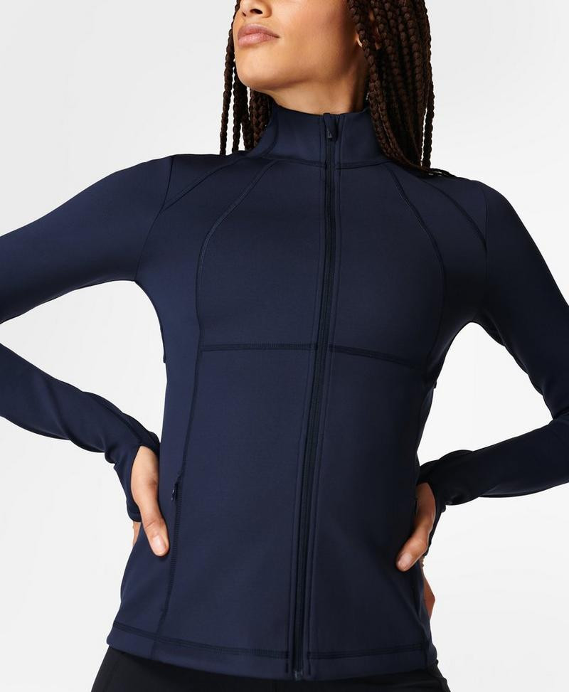 Power Boost Workout Zip Through | Sweaty Betty (US)