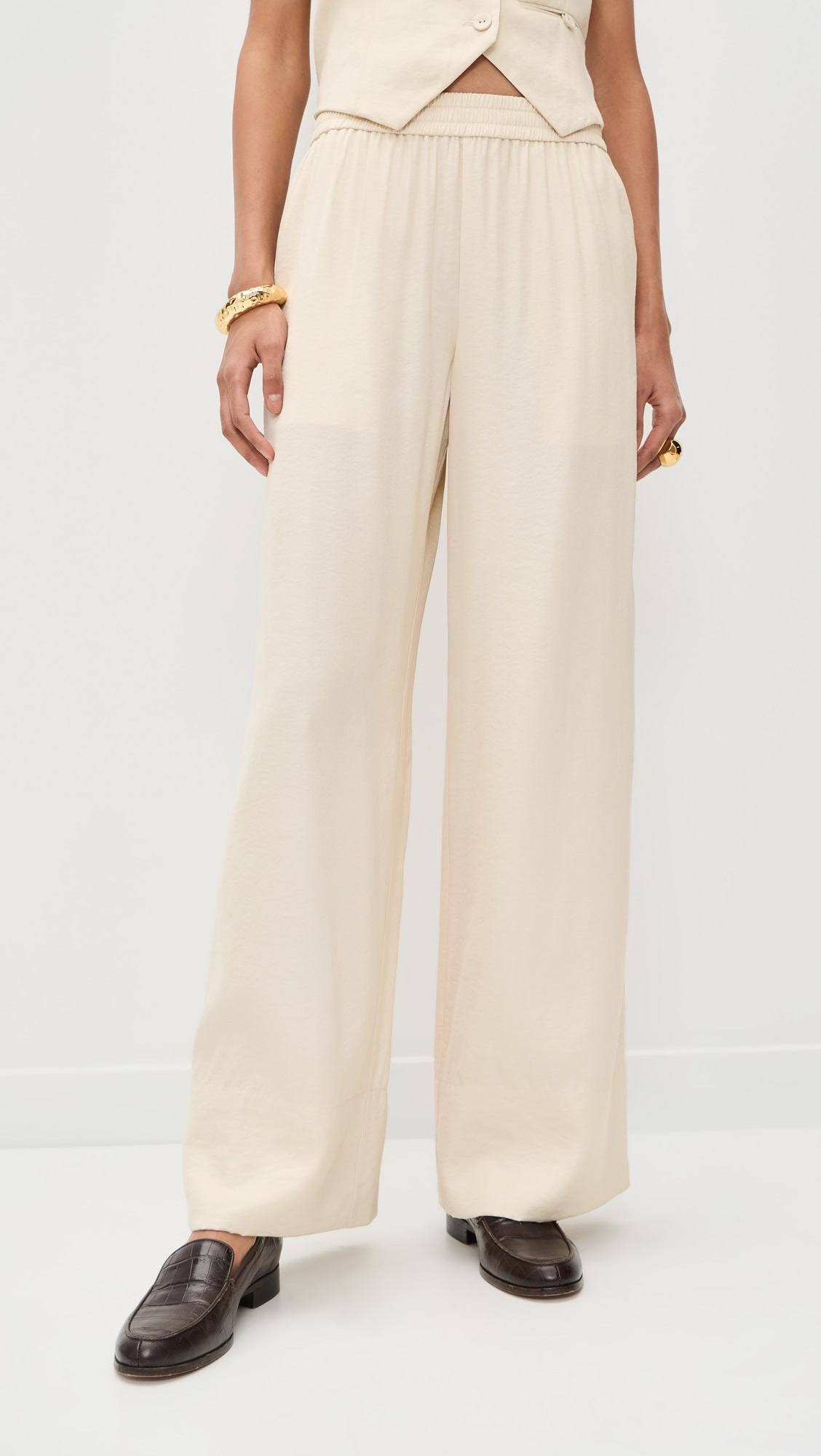 Arden Satin Pants | Shopbop
