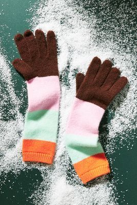 Colorblocked Tech Gloves | Anthropologie (US)