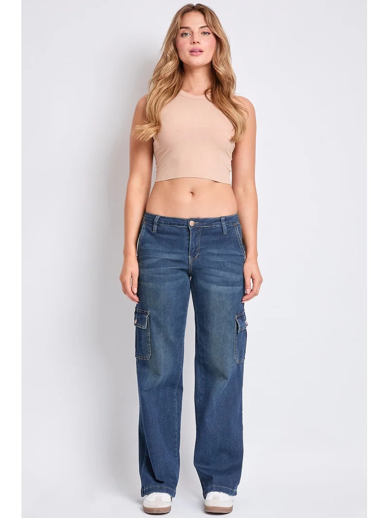 Women's Straight Cargo Skater Jeans | Walmart (US)