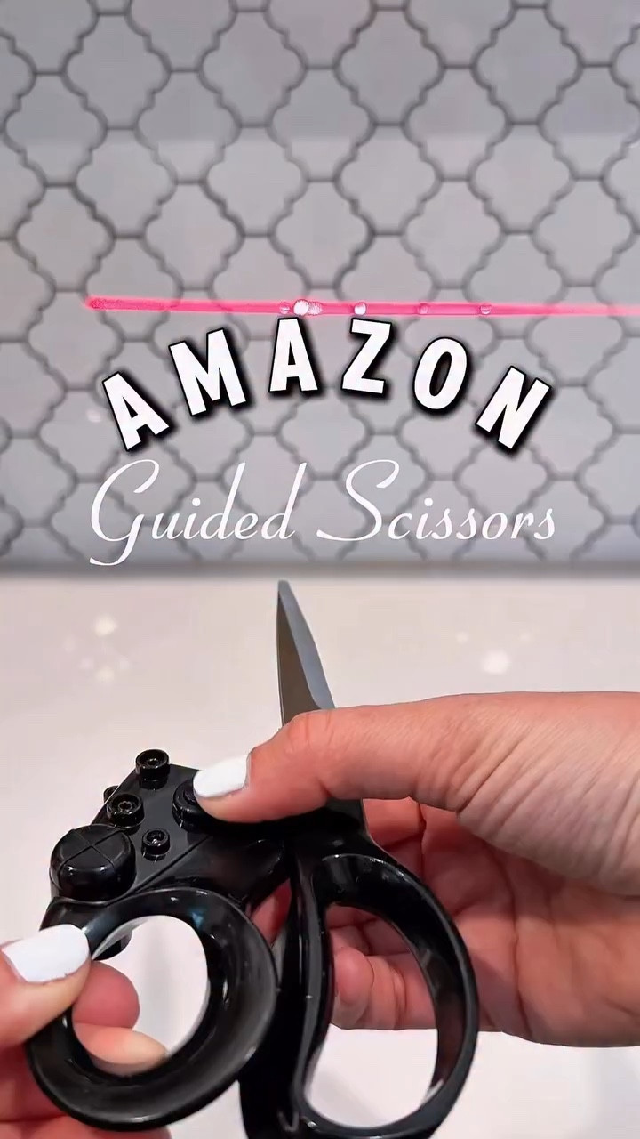 🎀 Follow + Comment “CUT” for link.

These laser-guided scissors project a straight line so you can cut fabric, old clothes, or scrap materials with clean, precise edges every time. Perfect for DIY projects, hemming, or repurposing clothing. #amazonfinds #amazonhome #amazonmusthave #amazonhomefinds #diyprojects @amazonhome @amazon @amazoninfluencerprogram

#LTKHome #LTKmomlife #LTKOver40
