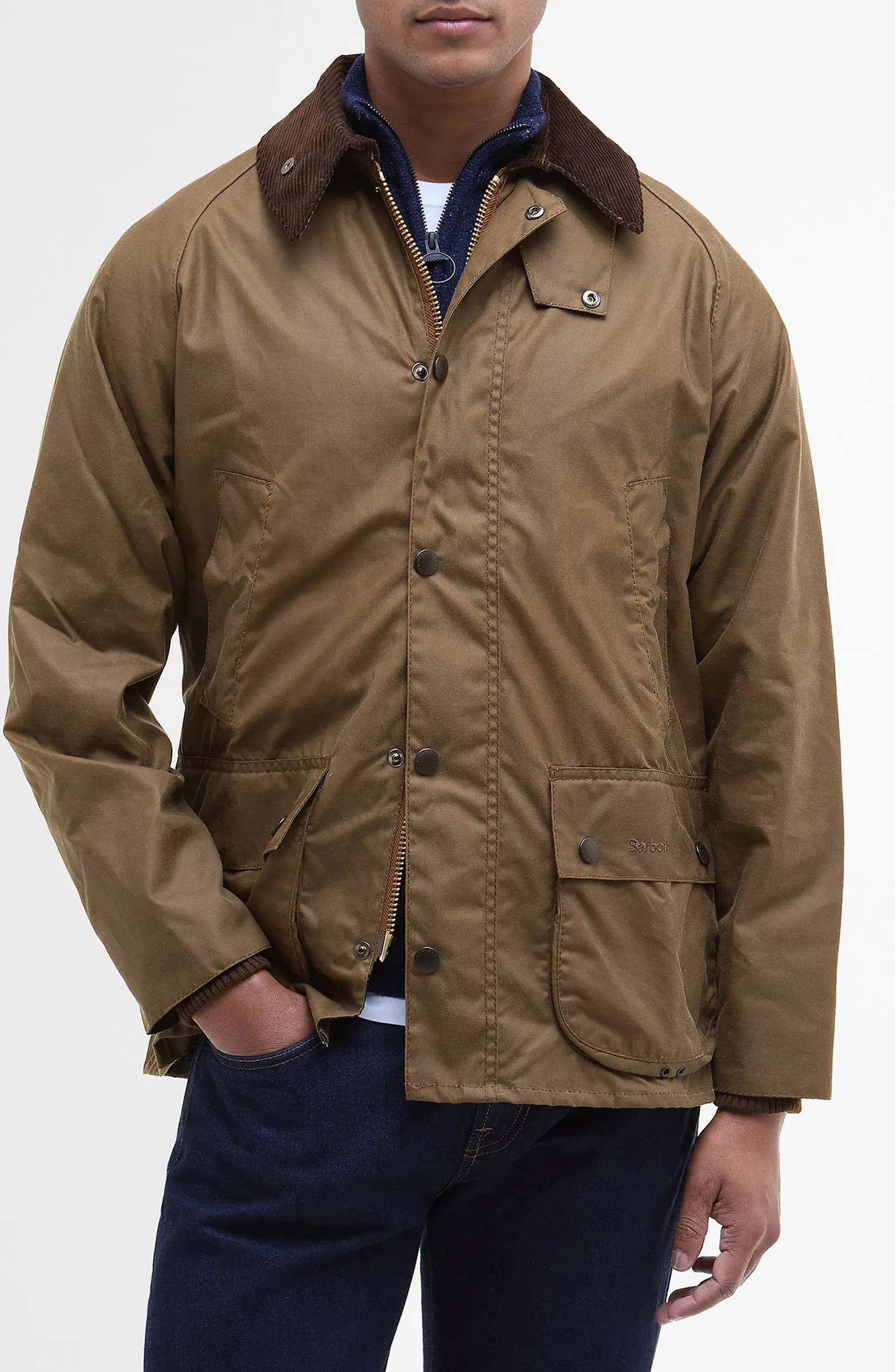 Bedale Water Resistant Waxed Cotton Jacket | Nordstrom