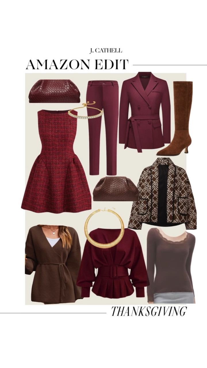 The Amazon Edit: Thanksgiving is officially here 🍂✨ Whether you’re prepping your tablescape, planning your hostess look, or adding those festive finishing touches, I pulled together my favorite elevated finds to make your holiday feel beautiful, cozy, and effortless.

Thanksgiving

#LTKOver40 #LTKStyleTip #LTKHoliday