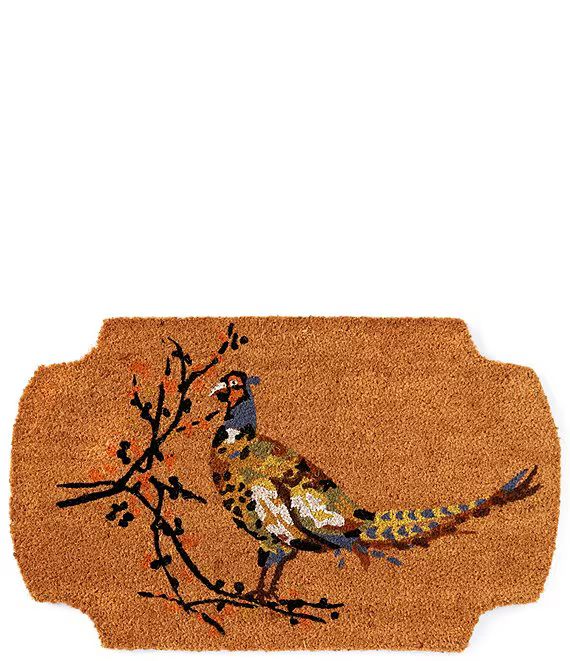 Southern Living Festive Fall Collection Pheasant Coir Rug | Dillard's | Dillard's