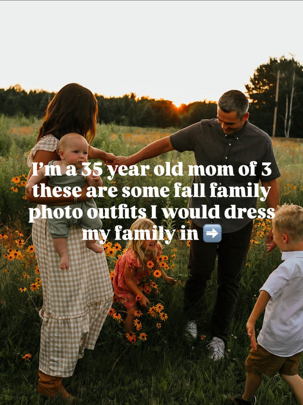 Fall family photo outfits 🍁 comment LOVE & I’ll send you all the details for each.

Fall family photos are my favorite to put together 🥰 fall dresses, plaid shirt, cowboy boots & more.

#familyphotos #momof3 #momsofinstagram #falldress #fallfamilyphotos #falloutfitinspo #familyphoto 

Mom of three, mom of 3, moms of IG, fall outfits, fall family photo outfit, family photo